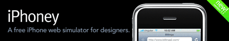 iPhoney - A free iPhone simulator for designers